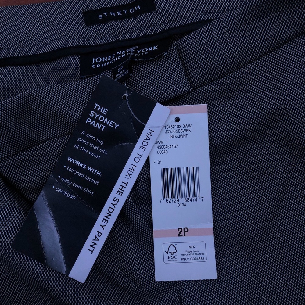Grey Slacks NEW WITH TAG - Picture 2 of 5